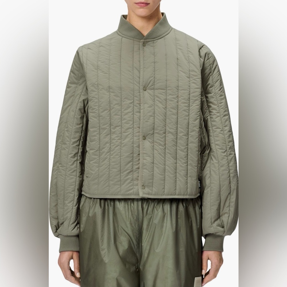 Rains, Banja Water Resistant Channel Quilted Bomber
Jacket